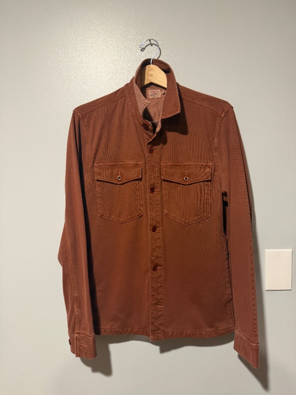 Faherty Jersey Shirt Jacket